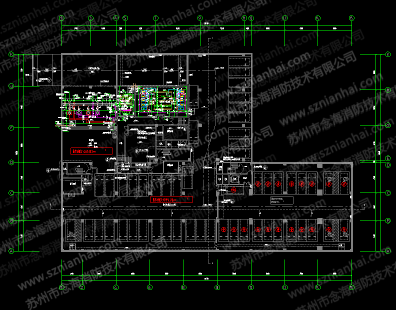 高壓細(xì)水霧滅火系統(tǒng)圖紙