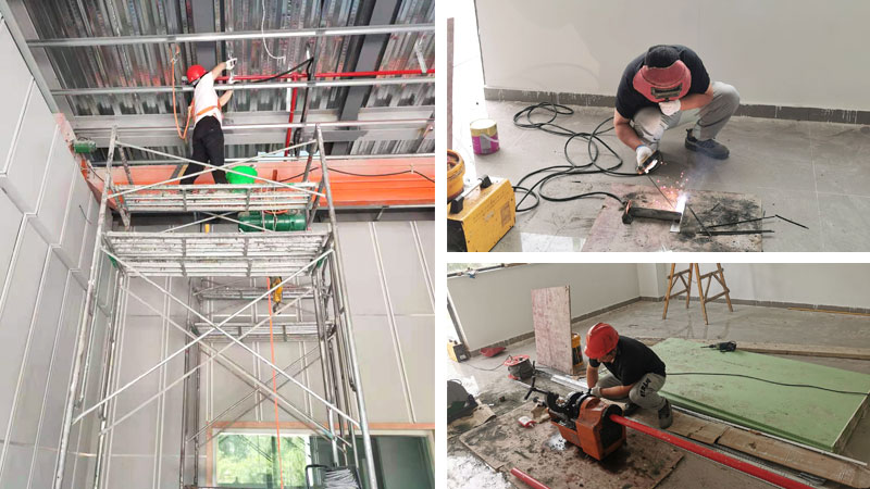 汽車發(fā)動(dòng)機(jī)實(shí)驗(yàn)室氣體滅火系統(tǒng)