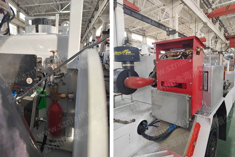 特種煤礦車輛自動滅火系統(tǒng)2