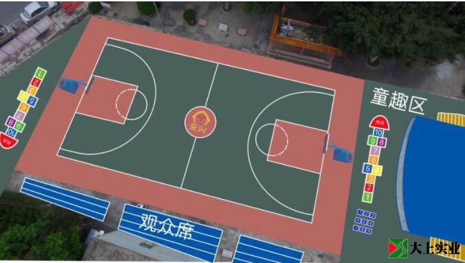 籃球場設(shè)計(jì)效果圖