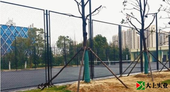 烽勝公園西側(cè)唯一的體育場地，室外網(wǎng)球場